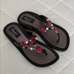 Women's Beaded Sandals